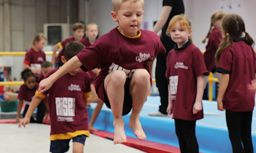 Birmingham School Games Rise Gymnastics Experience