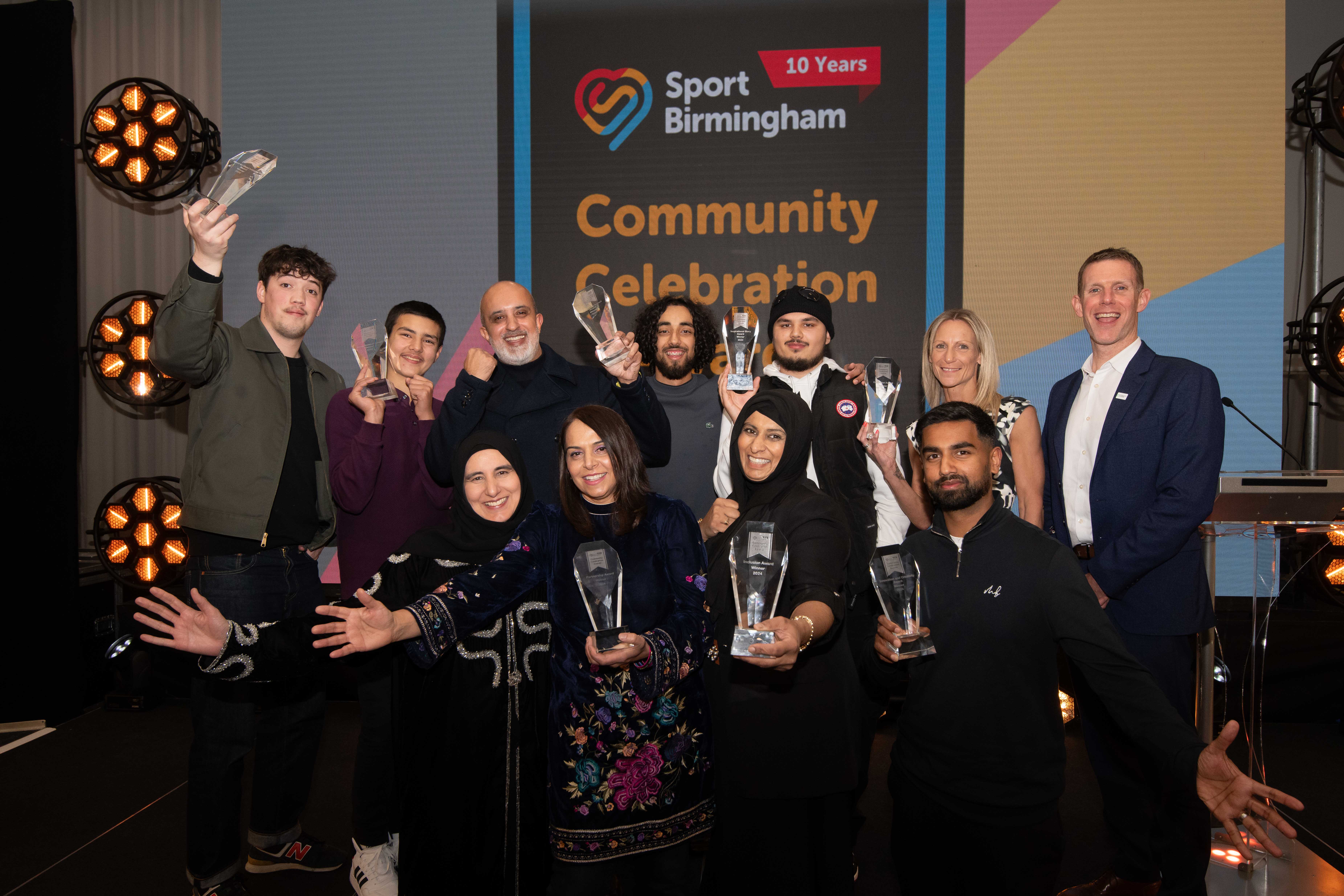 group picture of the award winners