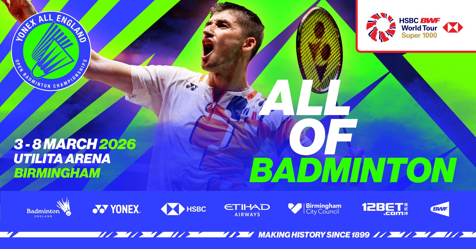 Yonex All England - Kids For A Quid