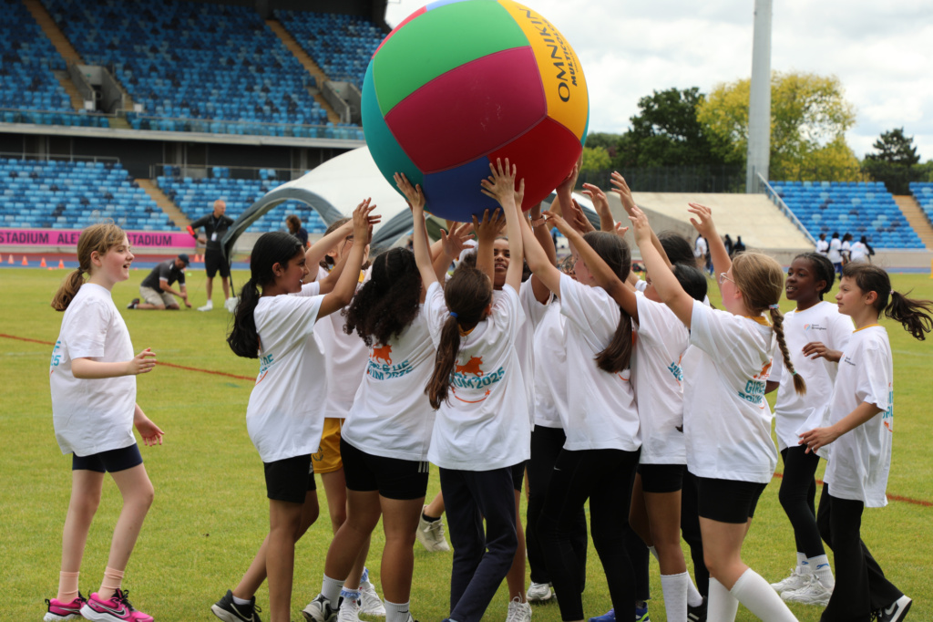 Girls of Brum ball game
